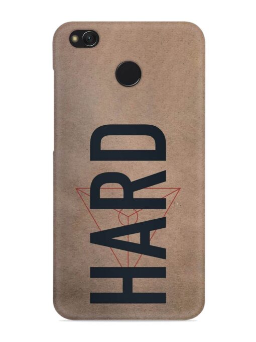 Hard Typo Snap Case for Xiaomi Redmi 4