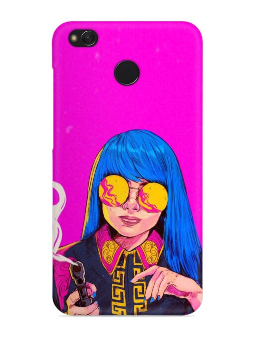 Aesthetic Anime Girl Snap Case for Xiaomi Redmi 4