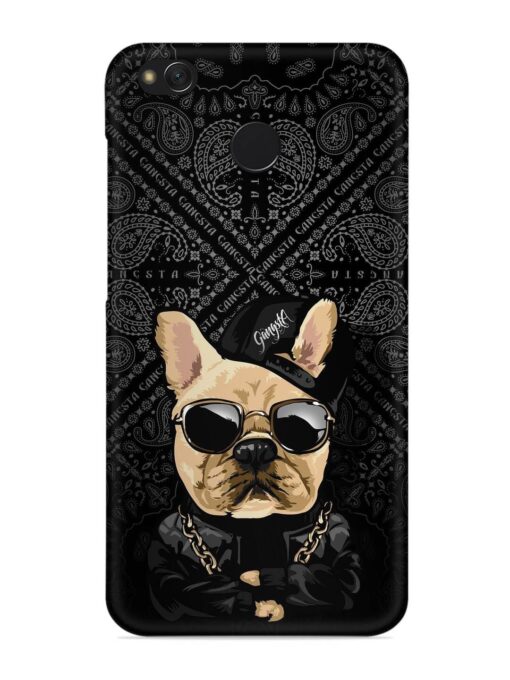 Gangsta Cool Sunglasses Dog Snap Case for Xiaomi Redmi 4 Zapvi