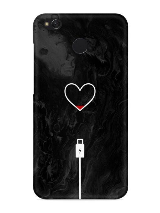 Heart Charging Vector Snap Case for Xiaomi Redmi 4 Zapvi