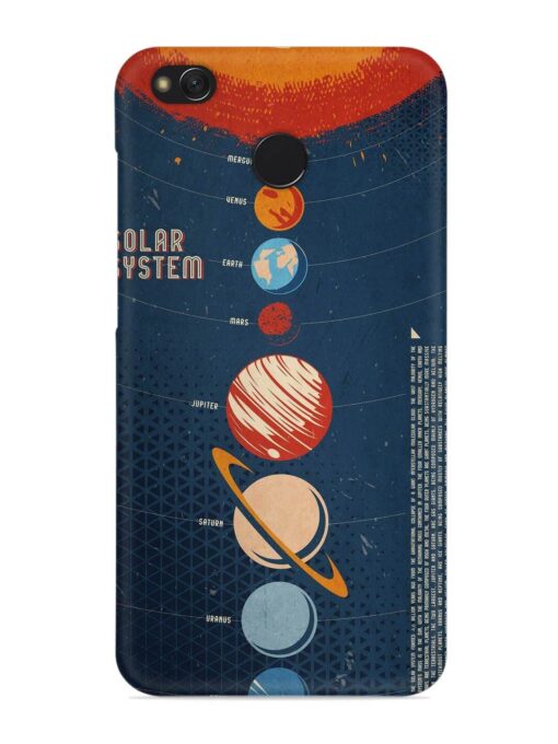 Solar System Vector Snap Case for Xiaomi Redmi 4