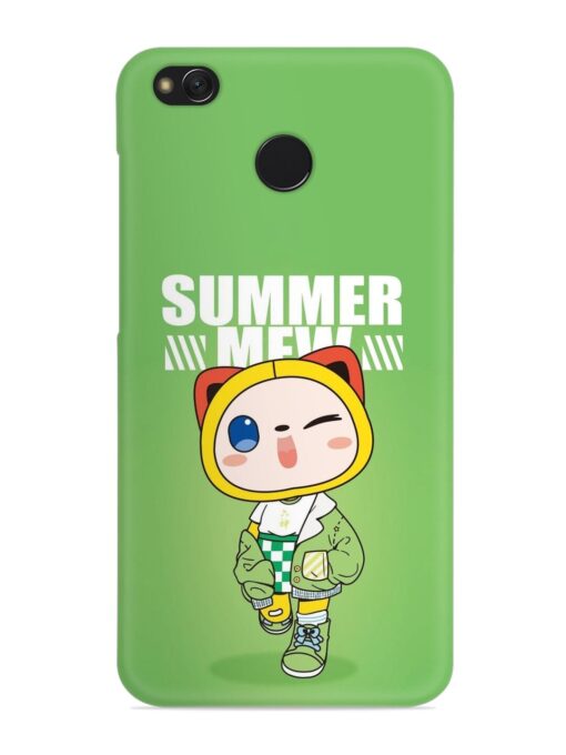 Summer Mew Snap Case for Xiaomi Redmi 4 Zapvi