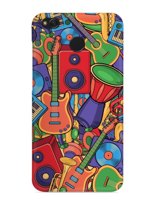 Colorful Music Art Snap Case for Xiaomi Redmi 4