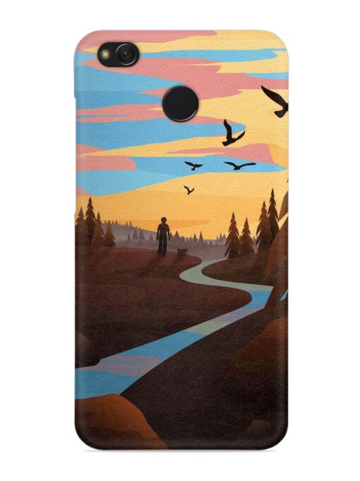 Natural Landscape Art Snap Case for Xiaomi Redmi 4