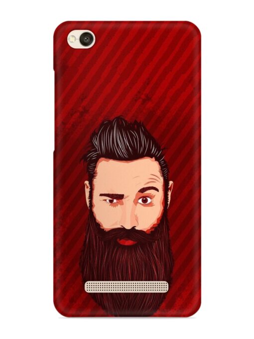 Beardo Man Snap Case for Xiaomi Redmi 4A Zapvi