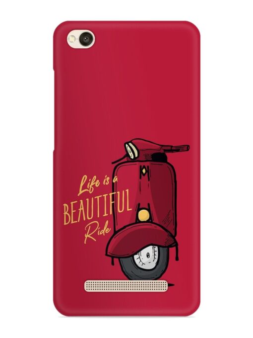 Life Is Beautiful Rides Snap Case for Xiaomi Redmi 4A Zapvi