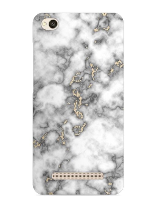 Gray And Gold Marble Snap Case for Xiaomi Redmi 4A