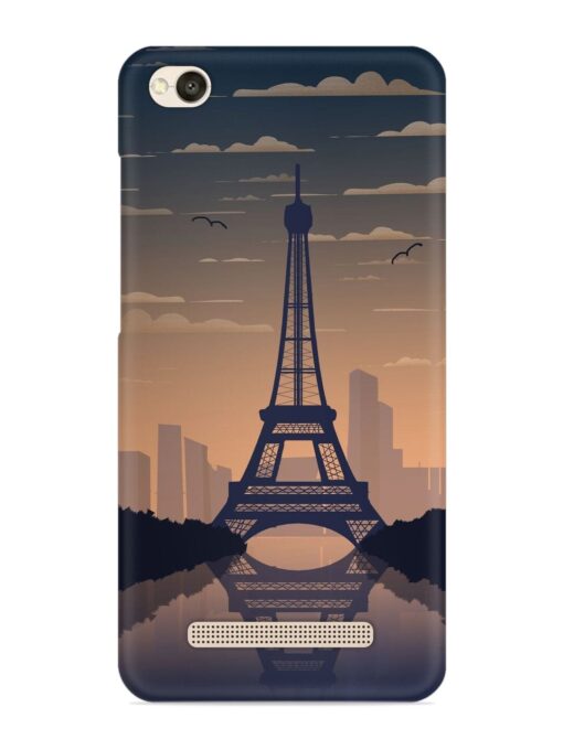 France Paris Eiffel Tower Gradient Snap Case for Xiaomi Redmi 4A Zapvi