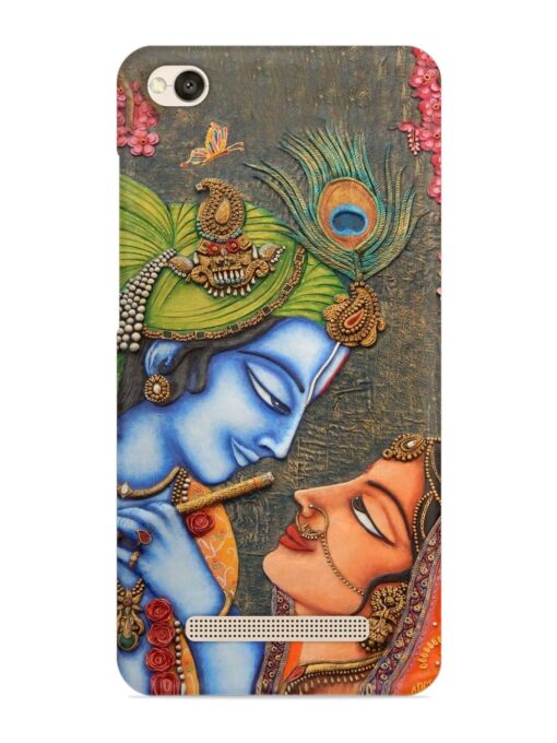 Lord Radha Krishna Flute Art Snap Case for Xiaomi Redmi 4A Zapvi