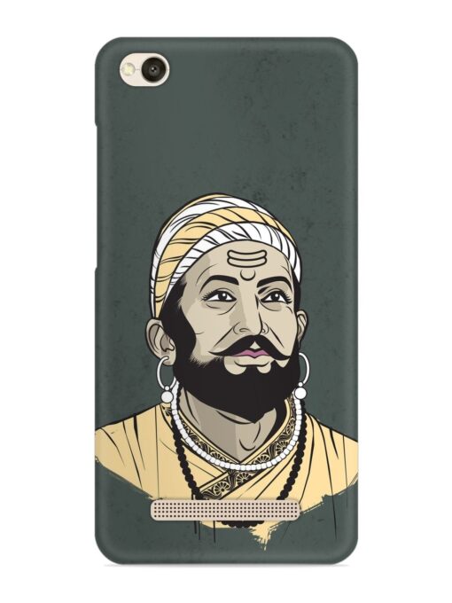 Shivaji Maharaj Vector Art Snap Case for Xiaomi Redmi 4A Zapvi