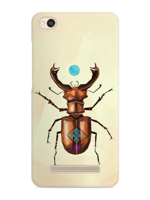 Stag Beetle Vector Snap Case for Xiaomi Redmi 4A