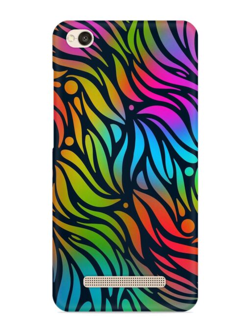 Abstract Leaf Design Snap Case for Xiaomi Redmi 4A Zapvi