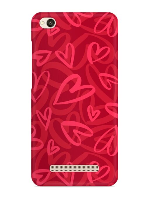 Seamless Romantic Pattern Snap Case for Xiaomi Redmi 4A