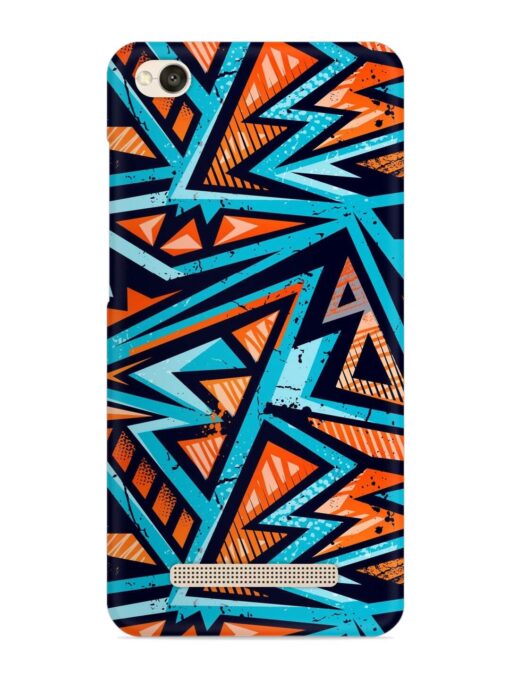 Abstract Seamless Grunge Snap Case for Xiaomi Redmi 4A Zapvi