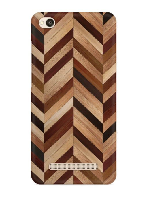 Seamless Wood Parquet Snap Case for Xiaomi Redmi 4A Zapvi