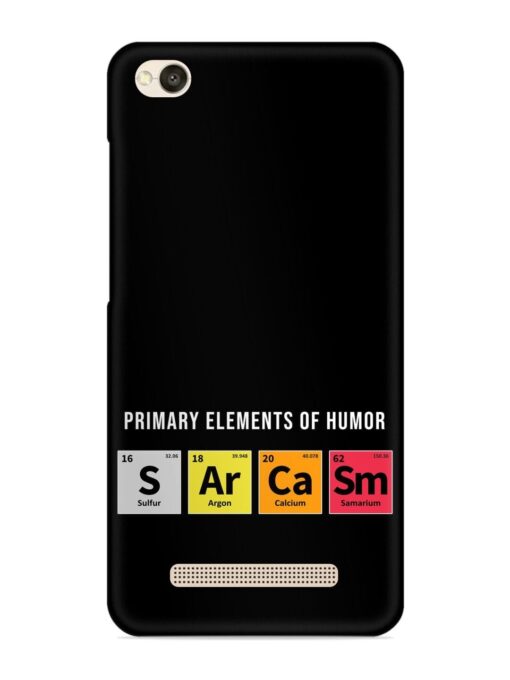 Primary Elements Humor Snap Case for Xiaomi Redmi 4A Zapvi