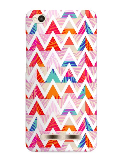 Abstract Triangle Background Snap Case for Xiaomi Redmi 4A Zapvi