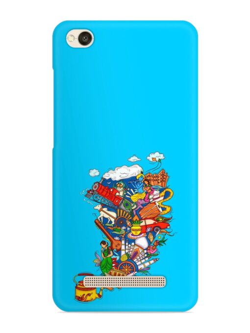 Vector Design Indian Snap Case for Xiaomi Redmi 4A Zapvi