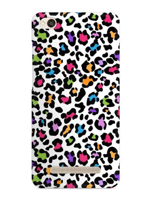 Seamless Leopard Pattern Snap Case for Xiaomi Redmi 4A