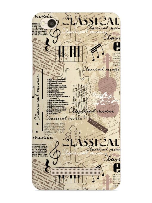 Classical Music Lpattern Snap Case for Xiaomi Redmi 4A