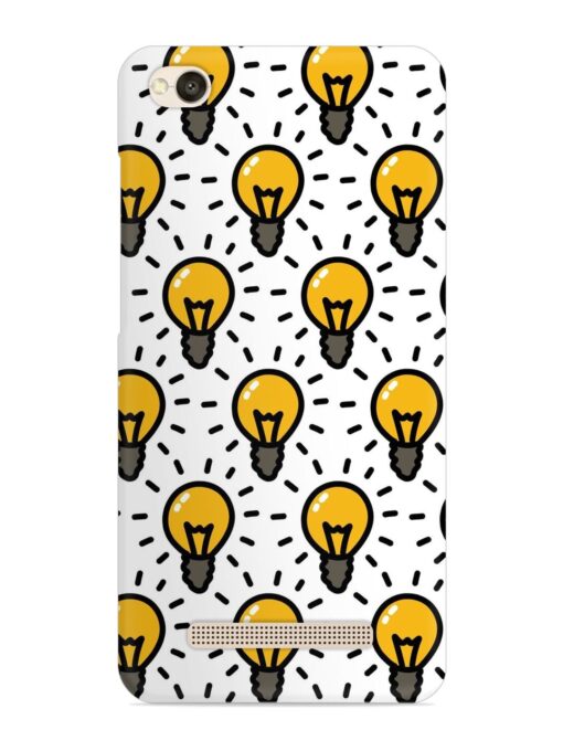 Light Bulb Seamless Snap Case for Xiaomi Redmi 4A Zapvi