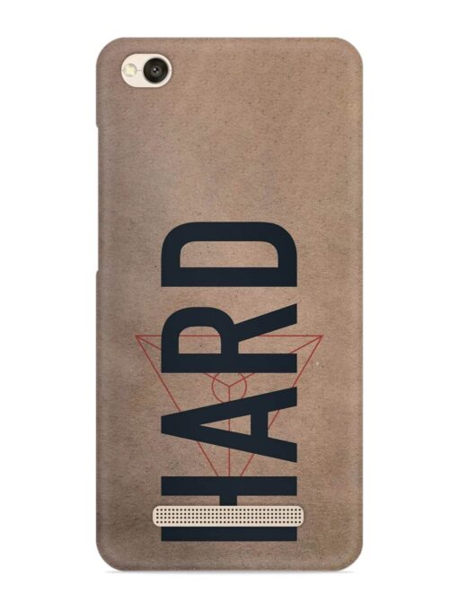 Hard Typo Snap Case for Xiaomi Redmi 4A