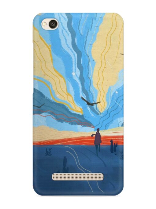 Minimal Abstract Landscape Snap Case for Xiaomi Redmi 4A