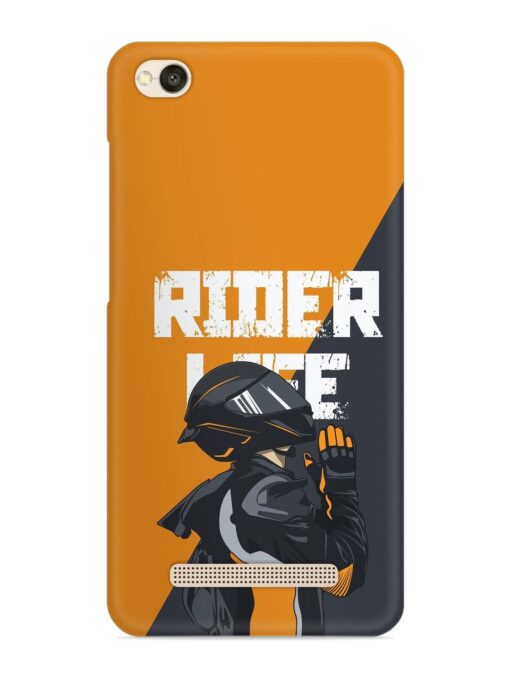 Rider Life Snap Case for Xiaomi Redmi 4A Zapvi