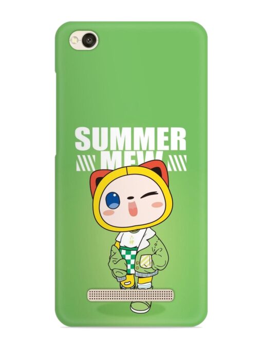 Summer Mew Snap Case for Xiaomi Redmi 4A