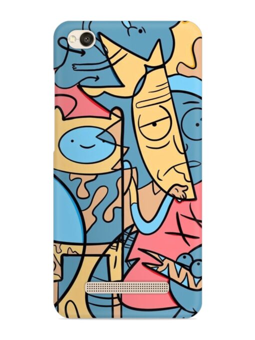 Silly Face Doodle Snap Case for Xiaomi Redmi 4A