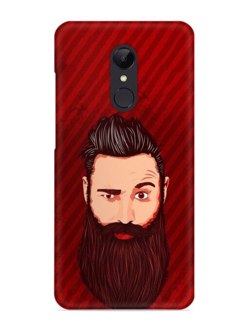 Beardo Man Snap Case for Xiaomi Redmi 5 Zapvi