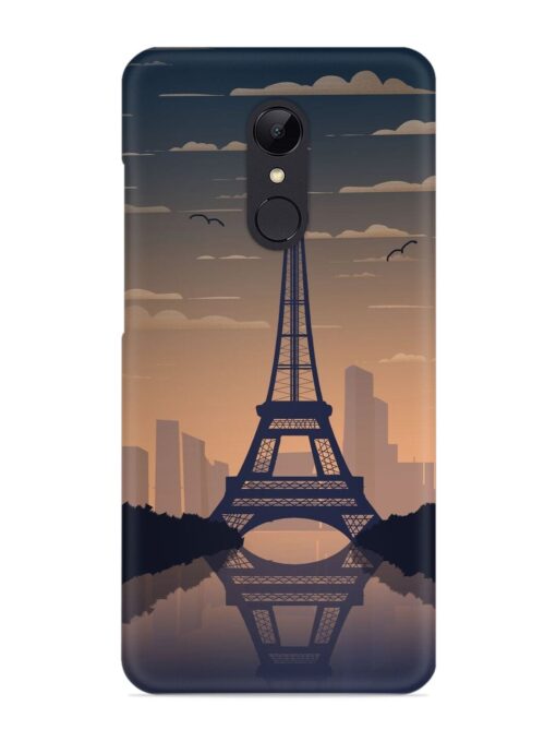 France Paris Eiffel Tower Gradient Snap Case for Xiaomi Redmi 5