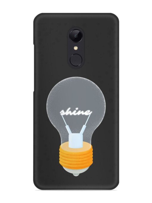 Bulb Background Snap Case for Xiaomi Redmi 5