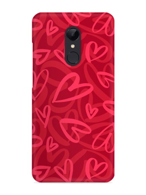 Seamless Romantic Pattern Snap Case for Xiaomi Redmi 5