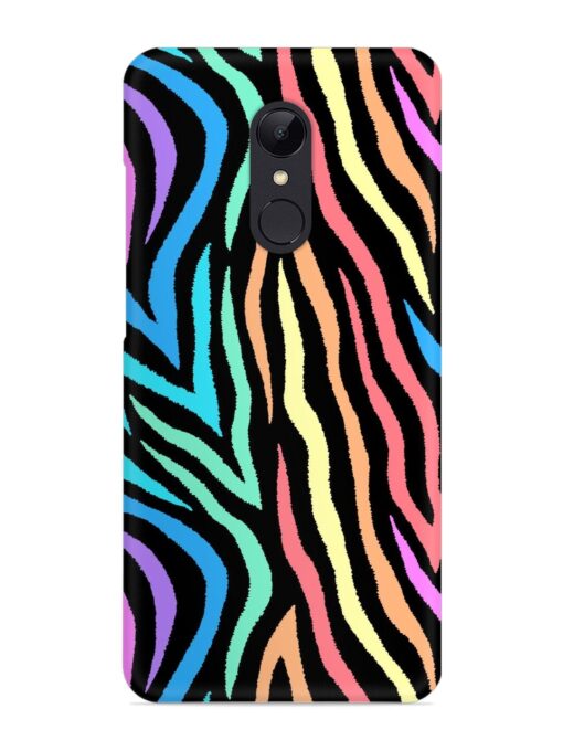 Colorful Abstract Zebra Snap Case for Xiaomi Redmi 5