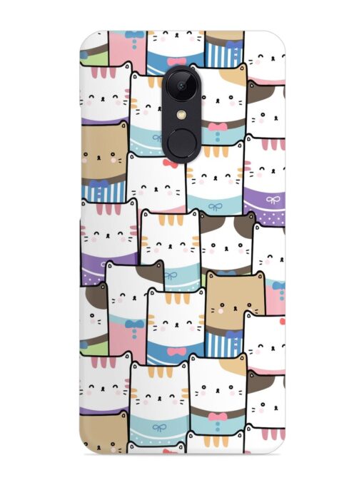 Cute Adorable Cat Snap Case for Xiaomi Redmi 5