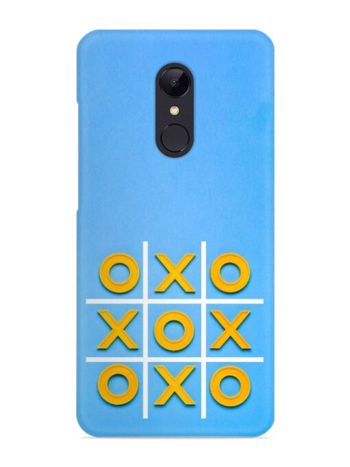 Yellow Plastic Crosses Snap Case for Xiaomi Redmi 5