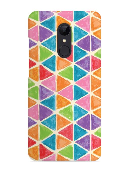 Seamless Colorful Isometric Snap Case for Xiaomi Redmi 5