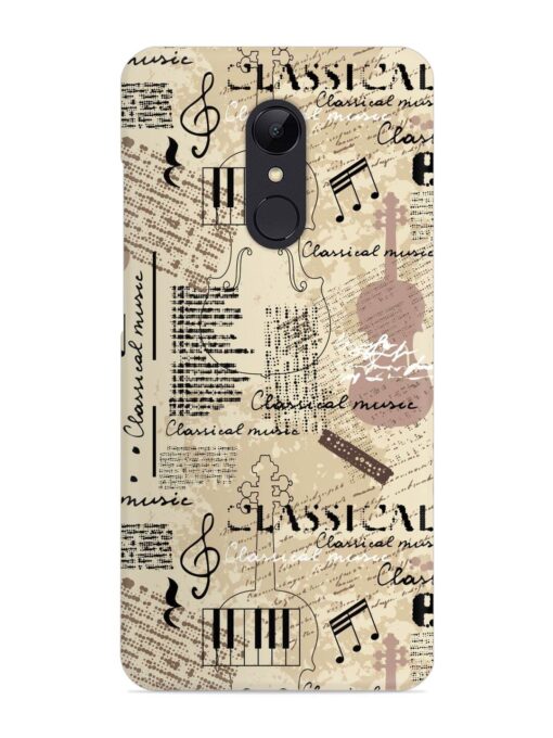 Classical Music Lpattern Snap Case for Xiaomi Redmi 5