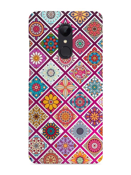 Seamless Tile Pattern Snap Case for Xiaomi Redmi 5 Zapvi