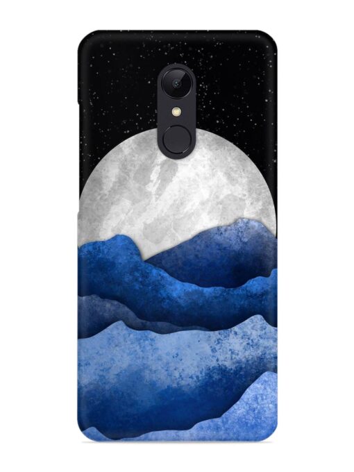 Full Moon Mountain Vector Snap Case for Xiaomi Redmi 5