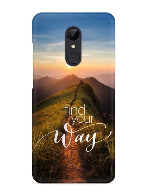 Find Your Way Snap Case for Xiaomi Redmi 5 Zapvi