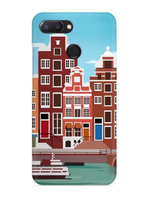 Scenery Architecture Amsterdam Landscape Snap Case for Xiaomi Redmi 6 Zapvi