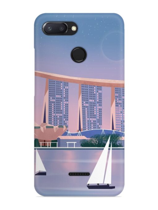 Singapore Scenery Architecture Snap Case for Xiaomi Redmi 6