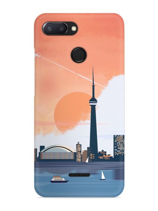 Toronto Canada Snap Case for Xiaomi Redmi 6 Zapvi