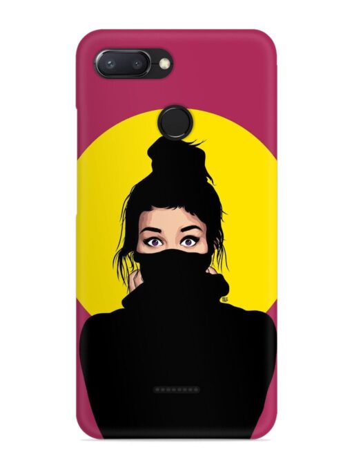 Girly Vector Snap Case for Xiaomi Redmi 6 Zapvi