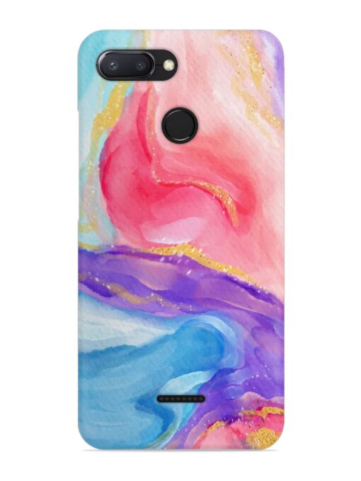 Watercolor Gradient Snap Case for Xiaomi Redmi 6