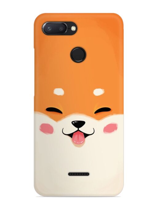 Happy Cat Art Snap Case for Xiaomi Redmi 6 Zapvi