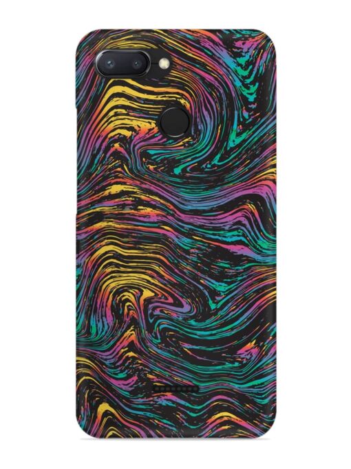 Abstract Liquid Colors Snap Case for Xiaomi Redmi 6