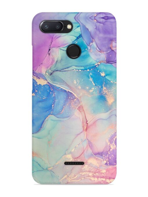 Alcohol Ink Colors Snap Case for Xiaomi Redmi 6 Zapvi